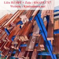 Thanh đồng đỏ 20x15mm