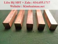 Thanh đồng đỏ 50x15mm