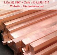 Thanh đồng đỏ 80x15mm