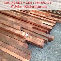 Thanh đồng đỏ 100x15mm
