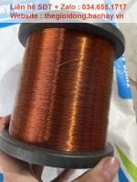 Dây đồng tráng men quấn mô tơ biến áp 0.4mm