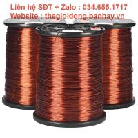 Dây đồng tráng men quấn mô tơ biến áp 0.6mm