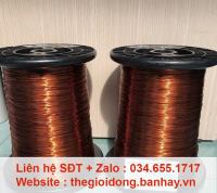 Dây đồng tráng men quấn mô tơ biến áp 1.45mm