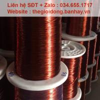 Dây đồng tráng men quấn mô tơ biến áp 1.95mm
