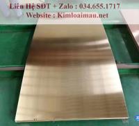 Đồng tấm vàng dày 2mm
