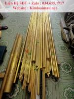 Đồng vàng tròn đặc phi 60