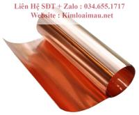 Đồng tấm đỏ dày 0.3mm