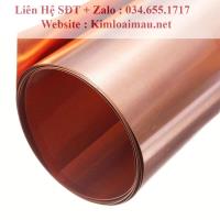 Đồng lá đỏ dày 0.3mm