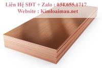 Tấm đồng đỏ dày 2mm