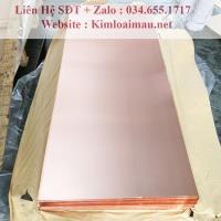 Đồng tấm đỏ dày 1mm 2mm 3mm 4mm 5mm 6mm 7mm 8mm 10mm